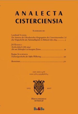 Analecta Cisterciensia 57 (2007) | Bundesamt für magische Wesen