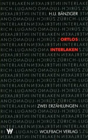 Lahss, frühpensionierter Richter, fährt an einem Tag von Zürich nach Lugano und am andern zurück. Obschon in jeder Sekunde Körper, also Raum, also Zeit, denkt sich Lahss im Zug die Ortlosigkeit und die Zeitlosigkeit. Sein Ziel ist die Konzentration im Großen Tunnel, in der das Rätsel des Tags gelöst, Zeit und Raum aufgehoben sind. Zwischen den Seen, in Interlaken, lebt der namenlose Ich-Erzähler. Auf seinen Gängen an den Brienzer- oder den Thunersee trifft er auf Geh. Mit ihm erörtert er gehend seine Beobachtungen und Überlegungen zu Interlaken und seinen Studien.