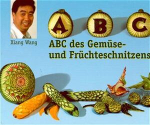 Wang Xiang führt jeden Anfänger Schritt für Schritt ini das ABC des Gemüse und Früchteschnitzens ein. Mit über 300 Farbfotos, verführt der 2fache Weltmeister klar und verständlich in seiner einmaligen Perfektion zu der Gemüse- und Früchteschnitzkunst Ein Muss für jeden Liebhaber dieser Kunst. Das Buch wurde unterdessen bereits in 5 Sprachen übersetzt!