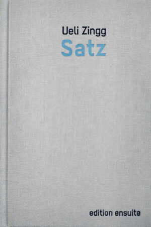 Auf 144 Seiten mit nur einem Satz reisen wir durch eine philosophische Abhandlung des Protagonisten. Ein Buch über Zweifel, Fragen und ungenügenden Antworten. Ein Kalauer des Lebens sozusagen.