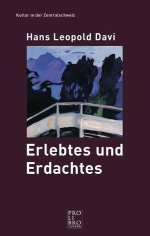 Davi führt uns in seinem neuen Erzählband Erlebtes aus seiner Kindheit, Berufslehre als Buchhändler und einem Aufenthalt in Ägypten vor. Dies alles in schmunzelnder Manier. Daneben entführt er uns mit erdachten Geschichten in eine scheinbar irreale Welt, hinter der aber allzumenschliche Alltagssituationen und Erfahrungen von uns allen stehen. Bei aller Ironie geht sein hoffnungsvoller Blick nie verloren.