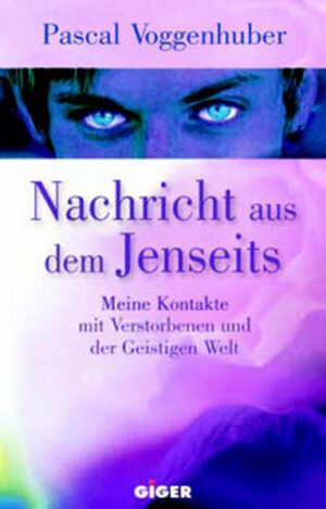 "Es gibt nichts Schöneres für mich, als Menschen zu helfen und ihnen mit Jenseitsbotschaften, die Angst vor dem Tod zu nehmen. Es findet soviel Heilung statt." Mit der Präzision seiner Jenseitsbotschaften hat sich Pascal Voggenhuber in der Schweiz und über die Grenzen hinaus innerhalb kürzester Zeit einen Namen gemacht. In seinem Buch erzählt er über seine Arbeit in der Praxis, erklärt wie Jenseitskontakte funktionieren und wie er mit der geistigen Welt Kontakt aufnimmt. An zahlreichen Beispielen aus seiner Praxis, erklärt Voggenhuber, wie sich ihm Verstorbene zeigen. Seine berührenden Botschaften sind für viele Menschen zum Trost geworden, dass es ein Leben nach dem Tod gibt und die Verstorbenen immer bei uns sind. Ein berührendes Buch, das Trost und Kraft spendet.