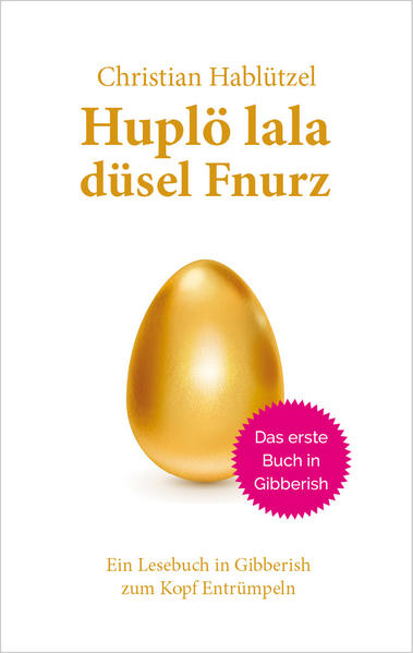 Huplö lala düsel Fnurz ist das weltweit erste Lesebuch in Gibberish mit therapeutischer Wirkung und Schmunzelgarantie. Geschrieben vom Schweizer Atemtherapeuten und Lachtrainer Christian Hablützel. Das Buch ist eben im Verlag Lachdichgesund erschienen wird kommende Woche an der Buchmesse in Leipzig vorgestellt. Dieses Buch ist nicht nur reiner Nonsens, auch wenn es leichtfüssig so daherkommt. Entfernt verwandt mit dadaistischen Lautmalereien ist es ein Werk mit Wirkung ohne Sinnhalt, geschrieben in einer seltenen - übrigens internationalen - Sprache, die von allen Altersgruppen hervorragend verstanden wird, auf emotionales Erleben ausgerichtet ist und zur allgemeinen Erheiterung beiträgt. Gedichte und Geschichten wie „Flusaga zim Laplusum“ oder „Klodi plum plam fladri“ sind ein amüsanter Weg zu mehr psychischem und physischem Wohlbefinden, denn wenn der Kopf kapituliert, können Entspannung und Gesundheit eintreten. Das aussergewöhnliche Lesebuch zum Kopf Entrümpeln, ist eine Einladung, zu einem spielerischen und heilsamen Umgang mit Sprache, Kommunikation und sich selbst. Der Text will weder Ratgeber noch Sachbuch sein, obwohl ihm eine therapeutische Wirkung zugesprochen werden kann. Einerseits belustigt die sinnentleerte Sprache und verbessert über das Lachen den gesundheitlichen Allgemeinzustand. Andererseits vermag Gibberish - eine Art Kauderwelsch - andere Kommunikationsformen zu mobilisieren und das rationale Denken zu unterbrechen. Wie? Das Hirn sammelt und ordnet unaufhörlich Begriffe, die es wiederum pausenlos und sehr vielfältig verknüpft, was weitere Gedanken und letztlich auch Gefühle auslöst. Wird dieser komplexe Prozess durchbrochen, weil Zuordnung und Verknüpfung in der linken Hirnhälfte nicht gelingen, tritt Stille ein. Da gleichzeitig die rechte Hirnhälfte aktiviert wird, kann der Zugang zu blockierten Gefühlen hergestellt sowie Stress und Sorgen losgelassen werden. Folgend lässt Reizüberflutung nach, setzt Entspannung ein, wird Schlaf erholsamer und das Allgemeinbefinden besser. Dass lachen gesund ist, hat sich bereits herumgesprochen. Mit Gibberish kann noch mehr gelacht und noch weniger gedacht werden. Es begünstigt innere Freiheit und Sicherheit, Persönlichkeitserfahrung und -entwicklung. Zudem werden beim lauten Lesen oder Sprechen Hemmungen abgebaut, Konfliktsituationen entschärft, Kreativität und Spontanität gefördert sowie alle Feste ein Erfolg, weil es einfach Spass macht.