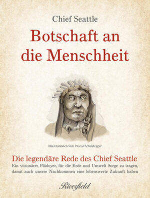 Dieses Buch kaufen Sie nie nur für sich selbst, sondern immer auch für die nächste Generation. Die legendäre Rede des Häuptlings Seattle von 1854 an den Präsidenten der Vereinigten Staaten von Amerika - ein visionäres Plädoyer für den Schutz der Umwelt und der Erde. „Meine Worte sind wie Sterne, sie gehen nicht unter“ - dies war das Credo und die Hoffnung des Häuptlings Seattle. Er war davon überzeugt, dass der Mensch ein Teil der Erde sei, dass der Mensch die Erde nicht besitze, sondern zu bewahren habe. Ein zeitloses Vermächtnis, heute aktueller denn je! Neu überarbeitet von Alfonso Pecorelli und Lisa Schneider, mit farbigen Illustrationen von Pascal Scheidegger.