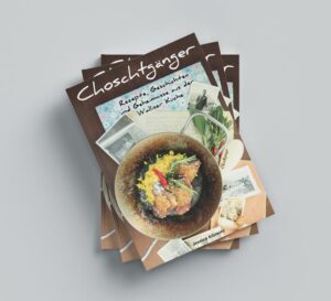 Choschtgänger ist ein Kochbuch mit vielen alten Walliser Rezepten, welche an die heutige Zeit angepasst sind. Die Originalrezepte, sowie die Anpassung an die heutigen Essgewohnheiten bilden damit den Hauptteil des Buches. Anekdoten von früher, Gedichte, alte Liebesbriefe, Bilder und Zeichnungen erzählen weitere wunderbare Geschichten und ergänzen dieses Buch, so dass es nicht nur kulinarisch, sondern auch geschichtlich an die Wurzeln unserer Vorfahren erinnert und was dieses grossartige Land und seine Menschen ausmacht.