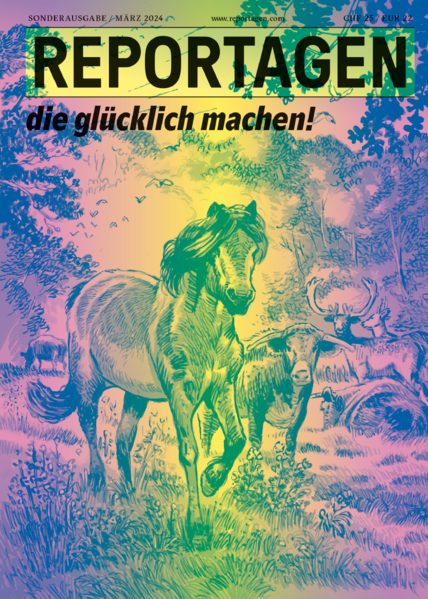 Es gibt Dinge auf dieser Welt, die wirklich gut sind. Dahinter stecken Menschen, die nicht müde werden, unser Dasein lebenswerter zu machen. Davon handeln die acht Geschichten aus den letzten 75 Ausgaben von Reportagen, die in dieser Sonderausgabe versammelt sind. Die Geschichten: Scharia Hotline von Amir Hassan Cheheltan Nahid und Madjid sind kinderlos. Mit einer Zeitehe im Reagenzglas gelingt, was im Bett scheitert. Schach dem Slum von Tim Crothers Als Neunjährige spielt sich Phiona Mutesi aus Uganda Zug um Zug in die Königsklasse. Ein Mann für die Tage von Daniela Schröder Der Schlosser Muruga erfindet eine Damenbinden-Maschine - und ermöglicht Indiens Frauen neue Freiheiten. Melken für Anfänger von Urs Mannhart Zwei Städter hüten einen Bauernhof und entdecken, was es heisst, mit Tieren zusammenzuleben. Es begann im Aufzug von Sabine Riedel Beide sind über achtzig, als die Liebe nochmal anklopft. Die Geschichte von Karins und Walters neuem Frühling. Goodbye Babylon von Florian Leu Alle zwei Wochen stirbt eine Sprache aus. Dan Kaufman, der Jäger der verlorenen Wörter, rettet Wortschätze. Das Geheimns der Qualle von Nathaniel Rich Die Turritopsis-Qualle stirbt nicht. Ein japanischer Forscher ist dem Rätsel des ewigen Lebens auf der Spur. Langohrs Bibliothek von Cristian Valencia Lektüre bis in den hintersten Winkel der Welt. Ein Mann sorgt dafür, dass Bücher per Esel ins Dorf kommen.