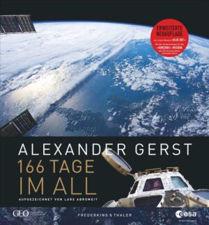 Die »Blue Dot«-Mission hautnah Astronaut Alex Gerst liefert authentische Eindrücke seiner ersten Expedition an Bord der ISS. Inklusive der Vorbereitungen zur zweiten Mission.Mit seinen Bildern und Nachrichten von der Raumstation ISS hat Alexander Gerst Hunderttausende auf der Erde begeistert: Der deutsche Astronaut zieht in diesem Buch Bilanz aus 166 Tagen im All. Gemeinsam mit dem GEO-Reporter Lars Abromeit zeigt er seine besten Fotografien, lässt die schönsten und spannendsten Augenblicke der »Blue Dot«-Mission aufleben und berichtet von den Vorbereitungen für seine zweite Mission »Horizons«, von der er am 20. Dezember 2018 um 6:02 Uhr (UTC) begeistert und wohlbehalten zurückgekehrt ist. Mit Vorbereitungen auf die 2. Mission »Horizons« 2018 Exklusive Blicke hinter die Kulissen – Denken, Fühlen und Leben an Bord der ISS Vorwort von Sigmund Jähn, dem ersten Deutschen im Weltraum