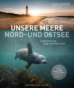 500 Stunden unter Wasser: 320 Drehtage, 11 Länder, 30 Tierarten – DER Bildband zur faszinierenden ARD-Serie »Unsere Meere« Ein fotografisches Porträt der Naturwunder Nord- und Ostsee – tauchen Sie ein in die Meere vor unserer Haustür und lernen Sie die Unterwasserwelt von Nord- und Ostsee kennen. Der Ozean ist eines der großen Mysterien unserer Welt. Der preisgekrönte Tierfilmer und Tauchexperte Thomas Behrend erkundet mit seinem Team die Wunderwelten von Nord- und Ostsee. Von der Strandkrabbe bis hin zu Deutschlands größtem Raubtier, der Kegelrobbe. Ein Bildband zum Staunen für alle, die mehr über die faszinierende Tierwelt in unseren Meeren und die spektakuläre Arbeit der Tierfilmer erfahren möchten. Außergewöhnliche Naturfotografie von Martina Andrés kombiniert mit den spannenden Texten des mit dem Heinz-Sielmann-Preis augezeichneten Tierfilmers Thomas Behrend (Eisbären können nicht weinen) Faszinierendes Wissen über die Naturräume Nord- und Ostsee Mit exklusiven Einblicken in die Dreharbeiten zur ARD-Serie »Unsere Meere«