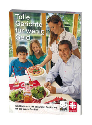 Tolle Gerichte für wenig Geld - Ein Kochbuch der gesunden Ernährung, für den kleinen Geldbeutel, schnell und einfach zubereitet. Schmackhaftes, gesundes und natürliches Essen muss nicht immer teuer sein! Wir helfen Ihnen, Geld zu sparen: Profitieren Sie von den im Buch enthaltenen Obst- und Gemüse-Saisonkalendern sowie einer Warenkunde der Lebensmittel. So kaufen Sie die frischeste Ware immer zum besten Preis und liegen richtig bei Lagerung und Zubereitung. Nicht nur der Preis ist bei Rezepten wichtig, auch die Zeit. Unsere Gerichte sind unkompliziert und meist schnell hergestellt. Sie sind von Hausfrauen und -männern erprobt und erhalten somit das Prädikat „Gelinggarantie“. Gerade selbst Zubereitetes ist äußerst gesund und dabei schonend für den Geldbeutel. Sieben Euro - Das war das maximale Budget, nach dessen Kriterium die Mitarbeiterinnen und Mitarbeiter der Caritas und des amac-buch Verlags eine Vielzahl an köstlichen Gerichten ausgewählt haben. Ob Salate, Suppen, Fleisch, Fisch, Nudelgerichte, Salate, Süßspeisen oder leckere Frühstücksideen, aus über 100 Rezepten haben Sie nun die Qual der Wahl. Dabei tun Sie beim Kochen nicht nur sich selbst etwas Gutes: 10 % vom Erlös dieses Buches wird der Caritas zugeführt. Viel Spaß beim Kochen und Genießen!