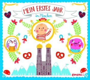 »Mein erstes Jahr« ist eine ansprechend gestaltete Album-Reihe, die alle Eltern und ihr Baby fröhlich durch das erste Jahr begleitet. Von der Geburt bis zum ersten Geburtstag laden die unterschiedlich illustrierten Seiten dazu ein, die ganz persönlichen Entwicklungen der kleinen Kölner und Münchner kreativ festzuhalten und mit Fotos zu dokumentieren. Von »Mein erstes Weihnachtsfest« über »Mein erster Zoo-Besuch« oder »Mein erster Brei« bis zu einer Größentabelle ist alles dabei - jeweils mit regionalem Bezug. Die witzigen Illustrationen mit Herz und die Möglichkeit zur eigenen Mitgestaltung machen das Album zu einem individuellen Erinnerungsstück.