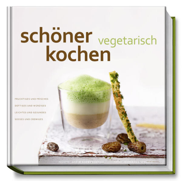 Und das ist alles vegetarisch? Wer bisher bei vegetarisch an eingeschränkte Möglichkeiten oder Verzicht dachte, wird schon auf den ersten Seiten seinen Augen nicht trauen. Raffinierte, leckere Küche mit Eyecatcher-Qualitäten bietet Verwöhnaromen und Abwechslung, volle Würze und Geschmack. In einfachen Steps erfährt der Leser, wie er seine Lieblingsrezepte nicht nur punktgenau zubereitet, sondern auch genial auf dem Teller anrichtet. Gleichzeitig leistet diese Küche einen wertvollen Beitrag zu einer gesunden Ernährung. Kreative Gemüseküche-Gerichte mit Rezeptnamen wie Tortillacrumble mit Avocado, Karotten-Ingwer-Cannelloni mit Chiligemüse, Morchelroyale mit Spargel und Bärlauchschaum, Kartoffelsamosas mit Tandoorijoghurt, Falafel mit Ziegenquark oder Ziegenkäse-Espuma mit Paprika-Himbeer-Granité lassen das Vergnügen ahnen, mit dem hier gekocht, angerichtet und gegessen wird.