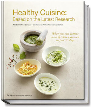 Healthy Cuisine: Based on the Latest Research - With 88 recipes to provide your body with optimal nourishment For the LANS MED Nutrition Concept, a team of 70 doctors, nutrition specialists, and top chefs has analyzed the results of renowned health studies for years and used this information to develop a healthy cuisine that you can incorporate into your daily life. This cuisine reflects the current state of nutrition research and provides clarity in the midst of the numerous, and often contradictory trends as well as information about healthy nutrition. The recipes feature a great deal of variety, easy preparation, and fresh, regional ingredients. Nutrition based on the LANS Med Concept is ideal, for example, for a 15- or 30-day health cure aimed at alleviating physical ailments and high levels of stress. If necessary, it is also an effective and healthy way to lose excess weight. The LANS Med Nutrition Concept has become well known in numerous countries. Each year, it draws many international celebrities, politicians, and managers from all over Europe to Lanserhof resorts to relax and reenergize.