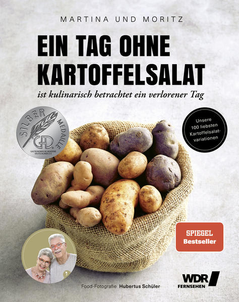 EIN LEBEN OHNE KARTOFFELSALAT? UNVORSTELLBAR! „Ein Tag ohne Kartoffelsalat ist in kulinarischer Hinsicht ein verlorener Tag!“, meinen Martina und - ganz besonders - Moritz. Von einem Buch „Meine 10.000 liebsten Kartoffelsalate“ träumte Moritz schon lange. Nun sind es „nur“ 100 Rezepte geworden, doch die sind für den Kartoffelfan eine echte Offenbarung und an Abwechslung kaum zu überbieten. Kartoffelsalat ist für viele Menschen ohnehin ein Leibgericht - und wird doch stets gleich zubereitet. Dabei verträgt sich unsere geliebte Kartoffel eigentlich mit allem, ist eine perfekte Basis für geschmackliche Vielfalt. Mit verschiedenen Essigen und Ölen, feinen Mayonnaisen, heimischen und exotischen Kräutern, Saucen, Gewürzen, Senfsorten und Würzzutaten aus aller Welt erzielen die beiden mannigfache Variationen. Fest- oder mehligkochend, heiß, lauwarm oder kalt geschält und angemacht? Bereits mit diesen Nuancen fallen die Ergebnisse für den Kenner höchst unterschiedlich aus. Martina und Moritz komponieren Kartoffelsalate gekonnt zu köstlich-innovativen Beilagen, raffinierten Vorspeisen und leichten Hauptgerichten - mit Gemüse, Eiern, Käse, Fleisch, Geflügel, Wild und Innereien, Fisch und Meeresfrüchten. Ein Buch mit Kultcharakter Für alle, die Kartoffeln lieben, wird dieses Buch zum ganzjährigen kulinarischen Fest. Und wer gern mal was anderes auf Partys mitbringen mag als den üblichen Kartoffelsalat, ist mit diesem Buch gleich für die nächsten 100 Partys versorgt! Da haben Sie den Salat! Und auch noch jede Menge köstlicher Variationen.