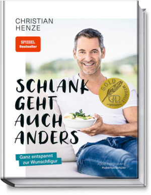 Ganz entspannt zur Wunschfigur Christian Henze hat gerade mit Feierabend-Blitzrezepte ein Kultbuch und echten Top-Bestseller zum Thema Mal eben was Geniales zaubern hingelegt. Mit diesem Buch ist er erneut in spezieller kulinarischer Mission unterwegs, dieses Mal zum Megathema Abnehmen: Kilos verlieren geht eben auch einfacher, wenn man es richtig angeht. Wenig Theorie, dafür nach neuestem Stand der Wissenschaft, und viele gute Rezeptideen: Das ist sein Ansatz. Dieses Buch ist seine ganz Persönliche Challenge. Diäten scheitern nicht in der Theorie, sondern am Herd! „Auch ich neige dazu, immer wieder etwas zuzulegen. Aber mit meiner Erfahrung fällt es mir leicht, so zu kochen, dass kein Hunger aufkommt und die Laune stimmt, aber die Pfunde wieder verschwinden. Ich freue mich jedes Mal aufs Neue darauf, eine Zeit lang meine persönlich entwickelte Diät zu machen. Die schmeckt, stärkt das Bewusstsein für gutes Essen und erhält dauerhaft die Freude am Genuss“, sagt Christian Henze. Niemand muss sich für den Abnehmerfolg mit diesem Buch durch lange Theorien arbeiten. Weniger als ein Dutzend simple Do‘s and Don‘ts genügen, um alle aktuellen Erkenntnisse der modernen Ernährungswissenschaft abzubilden. Dann reichen auch drei köstliche und alltagstaugliche Gerichte am Tag und schon nimmt man ganz von selbst ab. Und das bei bester Laune und sogar mit viel weniger Hunger als sonst. Wem das schon zu stressig ist, dem gibt Christian Henze einen Baukasten für unkomplizierte Leckereien an die Hand, die ohne Kochaufwand auskommen, schmecken und einfach schlank machen. Wer es nicht glaubt, ist herzlich eingeladen, der Facebook-Challenge-Gruppe zum Buch beizutreten und mitzumachen. Die Abnehmerfolge und die Stimmung bei der letzten Testgruppe mit etwa 60 Leuten waren wirklich beachtlich: Bei bester Laune waren einige Teilnehmer nach nur 12 Wochen bereits 15 Kilogramm leichter. Schlank geht eben auch anders!