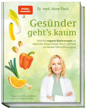 Echter Genuss statt Verzicht Gesunde Ernährung muss lässig sein, Spaß machen und einfach richtig gut schmecken. Das ist das Credo von Dr. med. Anne Fleck, Deutschlands renommierter Präventiv- und Ernährungsmedizinerin - bekannt durch ihre Bestseller und aus TV-Sendungen. Bei ihr dreht sich alles um das Heilen, Lindern und Vorbeugen von Krankheiten durch die richtige Ernährung. Aus langjähriger Erfahrung weiß sie, dass eine frische, ausgewogene und vor allem pflanzenbasierte Ernährung viele gesundheitliche Vorteile vereint. Der Grund: Durch frische regionale, saisonale und vor allem naturbelassene Lebensmittel kann der Körper wesentlich besser mit natürlichen Vitaminen, sekundären Pflanzenstoffen und Ballaststoffen versorgt werden, als es mit gängigen Ernährungsgewohnheiten üblich ist. Mit den veganen Grundrezepten in diesem Buch und kleinen Zusatzoptionen in Form von Fisch, Fleisch, Eiern und Milch gelingt es einfach, auch kritische Nährstoffe wie Protein, Eisen, Calcium, Selen, Vitamin B12 und Omega-3-Fettsäuren in die Alltagsküche einzubauen. Positiver Nebeneffekt: Darmmilieu und Immunsystem werden durch den hohen Ballaststoffanteil aus Pflanzenkost gestärkt, Heißhunger wird gedämpft und echter Genuss statt Verzicht erobert den Speiseplan. Alle Rezepte wurden von Dr. Anne Fleck und der vielfach prämierten Kochbuchautorin Bettina Matthaei neu entwickelt und ausbalanciert. Die Grundrezepte sind vollständig pflanzenbasiert, während die Zusatzoptionen schon bei gelegentlichem Verzehr potenzielle Nährstoffmängel ausgleichen - ein Traum für Flexitarier. Jeder, der sich ganz oder vorübergehend so gesund wie möglich ernähren will, um langfristig gesund zu bleiben oder die Selbstheilungskräfte optimal zu stimulieren, wird staunen, wie reizvoll, kulinarisch überzeugend und alltagstauglich eine pflanzenbasierte Kost sein kann.