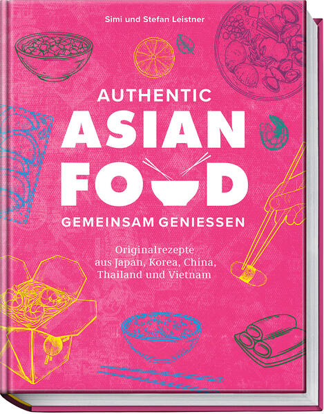 Authentisch asiatisch kochen So bewirtet man Familie und Freunde in Thailand, Japan, Korea, China und Vietnam. Asien ist die zweite Heimat der Foodblogger und Kochbuchautoren Simi und Stefan Leistner. Ihr Blog asiastreetfood.com ist Deutschlands erfolgreichste Webseite für asiatische Küche, und ihre Kochbücher sind Bestseller. Jedes Jahr führt ihre Liebe zu asiatischem Essen und Lebensstil sie kreuz und quer durch Asien. Die Länder, die Leute und insbesondere die Tradition des gemeinsamen Essens haben es den beiden angetan. So bringen sie uns mit ihrem Buch nicht nur 70 köstliche Rezepte, sondern auch die unterschiedlichen Esskulturen näher: Tapas und Ramen aus Japan, Barbecue aus Korea, Hot Pot aus China, Currys und Salate aus Thailand ― für einen Tisch voller kulinarischer Genüsse beim Essen mit Familie und Freunden. Alle Rezepte sind auch bei uns einfach nachzukochen, sie können als Tafel kombiniert oder ebenso gut einzeln zubereitet werden. „Authentic Asian Food“ ist mehr als ein Kochbuch. Die Fotos von den Gerichten sowie von Land und Leuten erzählen Geschichten und geben spannende Einblicke in die unterschiedlichen Küchen der ausgewählten Länder. Hintergrundinformationen über deren Esskultur und zu speziellen Zutaten runden das Buch ab. · Alle Zutaten sind über gut sortierte Supermärkte, Asiashops oder über das Internet erhältlich. · Mit vielen vegetarischen und veganen Rezepten oder Rezeptvarianten. · Alle Rezepte in diesem Buch sind laktosefrei.