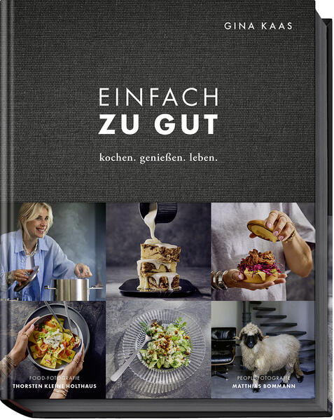 Hey, hey. Willkommen bei mir zu Hause. Ein Hof, Hunderte Jahre alt, dem wir neues Leben einhauchen durften. Ein Hof, auf dem Türen und Tore immer offen sind. Offen für all unsere Liebsten. Ein Hof, auf dem wir wissen, das Leben zu genießen und zu schätzen. Wo gelacht, gelebt, geliebt und geschlemmt wird. Wo die Küche niemals kalt bleibt. Wo stets geschnippelt, gebacken, gekocht und gezaubert wird. Wo ein Tisch, reichlich gedeckt mit leckeren Gerichten, steht. Köstlichkeiten, die mit nur wenigen Handgriffen und einfachen Zutaten auf die Teller kommen. Von Kartoffelkuchen über Crispy Salat und Dutch Baby bis hin zu Creamy One Pot Pasta. Genau das möchte ich euch mit den rund 80 Rezepten in meinem Kochbuch zeigen. Denn Kochen ist meine Leidenschaft. Meine Mama hat mir diese, wie sagt man so schön, „mit in die Wiege gelegt“. Ich konnte gerade laufen, da hatte ich bereits den Kochlöffel in der Hand. Und diese Leidenschaft habe ich nie verloren. Ganz und gar nicht. Jedes Mal macht es mich glücklich und auch ein wenig stolz, in all diese lächelnd schlemmenden Gesichter an meinem Esstisch zu schauen. Das macht es für mich aus. Macht es für mich perfekt. Unser Leben auf dem Hof mitten im Grün der Natur. Gefüllt mit Familie und Freunden. Mit herumtollenden Kindern und Tieren. Und mit einem reich gedeckten Tisch, mit vollen Tellern, nach dem sich alle die Finger lecken. Inklusive wunderbarer Fotos und persönlicher Geschichten von meinem Alltag auf unserem Hof. Hochwertige Ausstattung mit Leinenbandoptik, Banderole, Lesebändchen, Prägung und Farbschnitt.