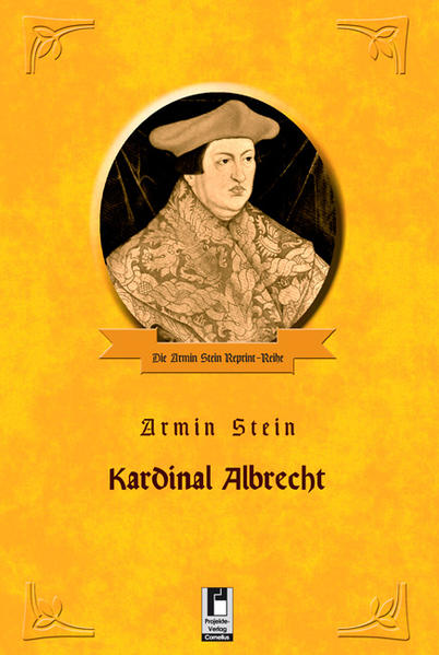 Albrecht Kardinal von Brandenburg (1490-1545) war zunächst gemeinsam mit seinem älteren Bruder Joachim Co-Markgraf von Brandenburg. Mit seinem Bruder gründete er 1506 die Universität in Frankfurt an der Oder, an der er auch studierte. Anschließend trat er in den geistlichen Stand ein und wurde Erzbischof von Magdeburg sowie Apostolischer Administrator für das vakante Halberstadt. Bereits 1514 wurde er zudem Erzbischof von Mainz und als solcher Metropolit der Kirchenprovinz Mainz, Landesherr des Erzstifts Mainz, Kurfürst und Erzkanzler des Heiligen Römischen Reiches und später Kardinal der Römischen Kirche. Er regierte von 1514 bis zu seiner Vertreibung am 21. Februar 1541 von seiner Residenz Moritzburg in Halle an der Saale aus. Daraufhin riet er dem Kaiser zur Gewalt gegen die Protestanten und nahm den 1540 gegründeten Jesuitenorden als erster von allen deutschen Fürsten in Mainz auf. Er veranlasste auf dem Reichstag zu Speyer 1544 den hinsichtlich der evangelischen Stände zweideutigen Reichsabschied und traf mit den katholischen Fürsten vorläufige Verabredungen zu dem bald ausbrechenden Krieg. Als Förderer des Ablasshandels und ranghöchster geistlicher Würdenträger des Deutschen Reiches war er einer der wichtigsten und populärsten Gegenspieler Martin Luthers.