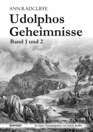 'Dort liegt Udolpho. Obgleich von der untergehenden Sonne beleuchtet, gaben doch die gothische Größe seines Umfangs und die zerfallenden Mauern von grauem Stein ihm ein düstres, erhabnes Ansehn. Stille, einsam und erhaben stand es da, der König der Gegend, und schien trotzdem jedem zu drohn, der es wagen würde, sein einsames Gebieth zu betreten.' - Die junge Französin Emilie St. Aubert lebt als Waise unter der Vormundschaft ihrer Tante. Als diese überraschend den finsteren Italiener Montoni heiratet, beginnt das Grauen. - Ann Radcliffe (1764-1823), bedeutende Vertreterin des Genres Gothic novel, veröffentlichte 1794 'The Mysteries of Udolpho', einer der ersten 'Best-Seller'. Die hier vorliegende deutschsprachige Neuausgabe entspricht der deutschen Ausgabe des Jahres 1798.