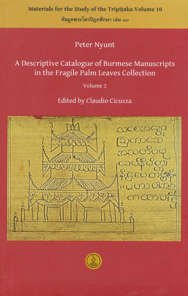 We are pleased to present the three volumes compiled by Peter Nyunt in the series "Material for the Study ofthe Tripitaka". The Fragile Palm Leavcs Foundation manuscript collections are a precious resource for the study of th Buddhist Iiterary and ritual culture of Southeast Asia. The present volumes are the first in a series of catalogues of Burmese script palm-leaf manuscripts in the Pali and Burmese language.