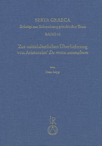 Zur mittelalterlichen Überlieferung von Aristoteles De motu animalium | Bundesamt für magische Wesen