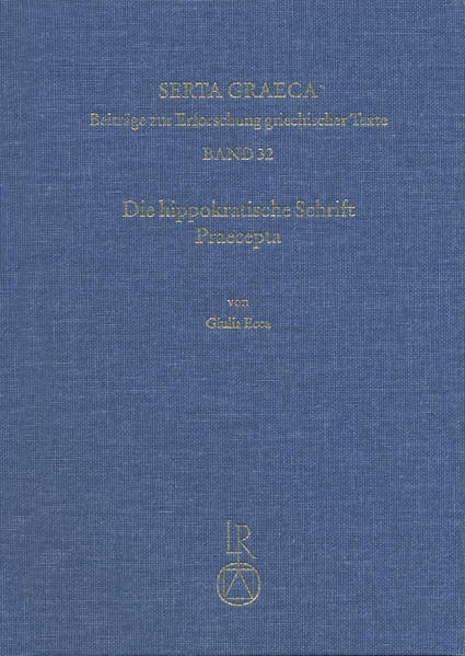 Die hippokratische Schrift Praecepta | Bundesamt für magische Wesen