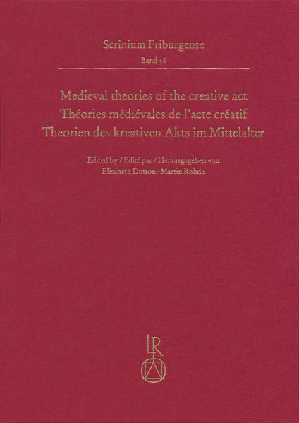 Medieval theories of the creative act