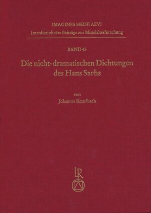 Die nicht-dramatischen Dichtungen des Hans Sachs | Bundesamt für magische Wesen