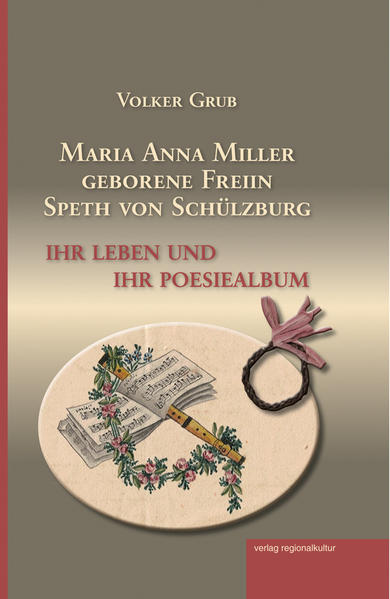 Maria Anna Miller, geborene Freiin Speth von Schülzburg, ­ent­stammt ehrbaren Adelsgeschlechtern aus Württemberg und Franken. Sie verzichtet nach einer nicht ungetrübten Jugendzeit auf ihre gesamten Adelsprivilegien, folgt ihrer Liebe und heiratet einen Bürgerlichen - im frühen 19. Jahrhundert ein mutiger Schritt. Nach einem harten, bewegten Leben findet sie ihre letzte Ruhe in der adeligen Eyb’schen Familiengruft in Günzburg. Das Poesiealbum von »Nannette« belegt, dass es ihr gelungen ist, eine ­Brücke zwischen adeliger und bürgerlicher Welt zu schlagen. Darüber hinaus ist es ein wunderbares Zeugnis eines Freundschaftsbuches, wie es seinerzeit in Deutschland gepflegt wurde, und vermittelt sehr persönliche Einblicke in die Kon­ventionen und Wertvorstellungen, denen Mädchen und junge Frauen ­unterworfen wurden. Der Autor Dr. Volker Grub knüpft mit diesem Band an seine ­Publikation „Reichsritter im Lautertal - Die Freiherren Speth von Schülzburg“ an, die dadurch thematisch sowie durch neue Erkenntnisse ergänzt wird.