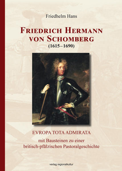 Friedrich von Schomberg, 1615 in Heidelberg geboren, zählt zu den bekanntesten Persönlichkeiten Europas im 17. Jahrhundert. Herkunft und Politik weisen ihm den Weg über Sedan und die Niederlande nach Frankreich, Brandenburg-Preußen und England. In Frankreich steigt er zum Feldmarschall auf. In Portugal trägt er zur Sicherung der Unabhängigkeit des Landes bei. Von Ludwig XIV. wegen seines reformierten Bekenntnisses entlassen, wird er Fürsprecher der Hugenotten. Mit vielen hugenottischen Offizieren tritt er in die Dienste des Großen Kurfürsten, zieht aber 1688 mit Wilhelm III. von Oranien nach England. Sieg und Tod in der Schlacht am irischen Fluss Boyne 1690 tragen dem Marshall Schomberg einen festen Platz in der britischen Geschichte ein. Schomberg ist Teil einer breiten, England und die Pfalz verbindenden Geschichte. Aus England kommen Glaubensflüchtlinge in die Pfalz und England bietet pfälzischen Theologen Zuflucht. Nach 1945 suchen englische Kirchen Wege der Versöhnung. Pfälzische Landeskirche und United Reformed Church gehen 1957 eine Partnerschaft ein. Zahlreiche Biogramme zeigen die reichen Facetten der pfälzisch-britischen Kirchengeschichte auf