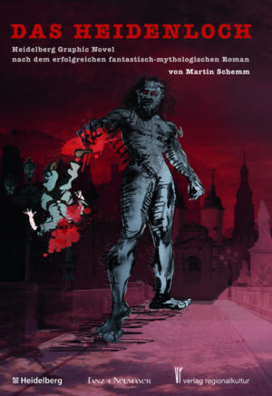 Das Grauen hat einen Namen: DAS HEIDENLOCH ist die fiktive Aufdeckung einer Geheimakte. Sie schildert anhand von Einzeldokumenten fantastische Ereignisse auf dem Heiligenberg im Jahr 1907. Mysteriöse Wesen verbreiten dort Angst und Schrecken. Als es zu ersten Todesopfern kommt, versucht die eingesetzte Untersuchungskommission, verstärkt um Universitätsprofessoren und mit einem Aufgebot an Polizeikräften, weiteres Unheil abzuwenden und das Rätsel zu lösen. Historische Forschung und philologische Suche liefern schließlich eine erschreckende Antwort, in deren Zentrum das Heidelberger Heidenloch steht … Die schon als Print, E- Book und pfälzisches Schauerspiel so erfolgreiche Romanvorlage entwickelt sich erst recht in der Version als Graphic Novel zu einem ausdrucksstarken wie atemberaubenden Thrill, fernab einer nebelschwangeren, beschaulichen Heidelberger Romantik.