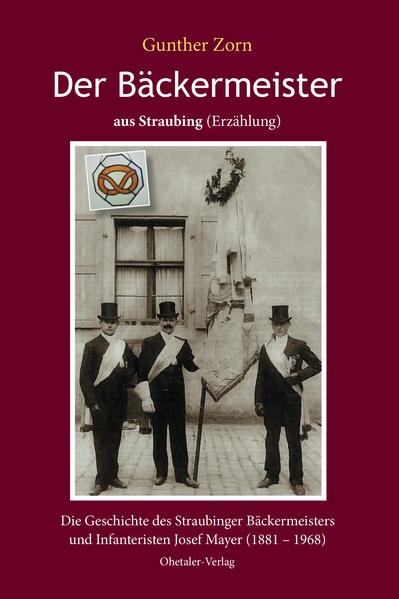 Gunther Zorn Der Bäckermeister aus Straubing Nachdem Gunther Zorn in den vergangenen Jahren mehrere Bücher über sein Leben in seiner Heimatstadt Straubing verfasst hat, versucht er nun, in diesem Buch eine Straubinger Persönlichkeit „zum Leben zu erwecken", nämlich seinen Großvater, den ehemaligen Bäckermeister und Infanteristen Josef Mayer. Da der Autor über zwanzig Jahre bei seinen Großeltern wohnte und dabei neun Jahre mit dem Großvater ein Schlafzimmer teilte, hatte dieser tagtäglich die Gelegenheit, dem Enkel Gunther aus seiner Kindheit, seinem interessanten Leben als Lehrling, Geselle und Bäckermeister, vom berührenden Kennenlernen seiner Frau Therese, vom finanziell schwierigen Aufbau seiner Bäckerei und nicht zuletzt von seinen Kampfeinsätzen als Infanterist im Ersten Weltkrieg auf den Schlachtfeldern von Lothringen, Lunévilles, in der Champagne und auf den Kampfgebieten zwischen Maas und Mosel zu erzählen. Vieles davon schrieb der Enkel in seinem schon sehr früh geführten Tagebuch nieder. Erzählungen ehemaliger Kriegskameraden, seiner engsten Verwandten, seiner Freunde und seiner Frau Therese runden das Buch ab und machen es zu einem authentischen Zeitdokument von 1881 bis 1968. Gunther Zorn spiegelt in diesem mitreißend geschriebenen Buch die Zeitgeschichte und das soziale Umfeld der niederbayerischen Stadt Straubing wider. Es erzählt vom Leben unter der Kuratel des Nationalsozialismus, vom Ende des zweiten Weltkriegs mit den vielen Flüchtlingen und Heimatvertriebenen und von den späteren Kriegsheimkehrern, die bettelnd von Dorf zu Dorf zogen um sich nachhause durchzuschlagen.