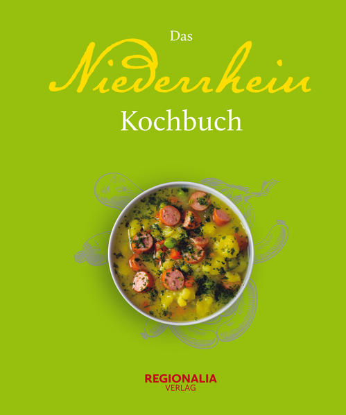 Als offenherzige und gastfreundliche Zeitgenossen sind die Bewohner des Niederrheins stets bereit, ihre kulinarischen Vorlieben mit Ihnen zu teilen! Wir helfen gerne mit diesem Buch, denn die vielfältige, wunderbare Küche dieser Region bietet allen Grund dazu! Treten Sie ein in die guten Stuben zwischen Rhein und Holland, in der es bereits appetitlich nach Sauerbraten oder Erbsensuppe duftet. Folgen Sie der Einladung, sich mit an den Tisch zu setzen, auf dem bereits beschwipster Pumpernickel oder Apfel im Schlafrock auf Sie wartet. Eine Sammlung von über 70 Rezepten der Region.