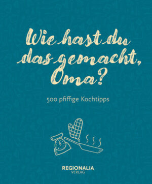 Frag Oma! Wie brate ich welches Fleisch? Wie gelingt mir das Gemüse? Was tun, wenn das Essen versalzen oder zu stark gewürzt ist? - Und wer kann mir bei solchen Fragen besser zur Seite stehen als Oma mit ihrem unendlichen Erfahrungsschatz? Bis zu dem Zeitpunkt, zu dem Sie etwas selbst Gekochtes essen, können Sie noch etwas verändern und verbessern. Es sind oftmals ganz einfache Kniffe, die im Fall des Falles alles zum Besten wenden. Sage und schreibe 500 Tipps nennt dieses Buch zum guten Gelingen, als hätte Oma ihre Geheimnisse über Jahrzehnte in eine kleine Kladde geschrieben, die wir jetzt öffnen dürfen.