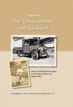 Ludwig Koschier wurde 1939 in Kärnten geboren. Er kam, als er acht Monate alt war, nach Hattenhofenim Landkreis Fürstenfeldbruck. Sein Vater hattee eine Stelle als Arbeitsdienstführer im Arbeitsdienstlage Haspelmoor erhalten. Luwig Koschier durchlief eine Ausbildung zum Großhandelskaufmann in München wo er danach auch arbeitete und wohnte. Nach Beendigung seiner beruflichen Tätgkeit ließ er sich in Ainring bei Salzburg nieder. Koschiers Aufzeichnungen sind ein lebendiges Zeugnis über die unruhige Zeit eines heranwachsenden Dorfbuben in den Nachkriegsjahren. Er zeigt alte Dorfstrukturen, Abhängigkeiten und Machtstrukturen auf, zu einer Zeit, als vieles im Umbruch war. Dabei bedient er sich der Sprache der Region mit ihren oft bildlichen, manchmal derben Mundartbegriffen. Der ehemalige Kreisheimatp?eger Toni Drexler schreibt in seinem Vorwort: Koschiers Schilderungen sind manchmal sehr drastisch und oft mit dem heutigen Verständnis von „political correctness“ nicht vereinbar. Trotzdem ist es wichtig, die Denk- und Verhaltensweise der damaligen Dorfbevölkerung ungeschminkt zu dokumentieren. Es geht ihm nicht darum, ein „Heile-Welt-Bild“ der Nachkriegszeit - nach dem Motto „Gute alte Zeit“ - darzustellen, sondern die brutale Wirklichkeit dieser für alle sehr entbehrungsreichen und harten Zeit auf dem Land aufzuzeigen. Damit hat er ein Stück Heimat - jenseits der gängigen „Heimat-Romantisierung“ - festgehalten. Heimat kann brutal und ausgrenzend, dabei aber gleichzeitig auch schön sein.