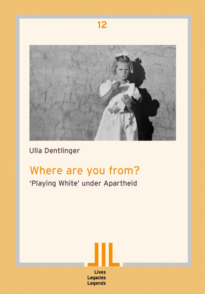 Growing up in poor, rural Apartheid-Namibia in the early 1950s, Ulla Dentlinger soon learns that her parents are not prone to reminisce about their family’s past. The most mundane information about their background is guarded much like a state secret. As a child, she begins to panic at being asked the question so normal to others: »Where are you from?« Only in later years it dawns on her that she had to be a »Coloured«. The sense of conflict increases incrementally. Nonetheless, after living in Namibia for the first six years of her life, she grows up in a white area in Cape Town, goes to a white school and bears herself in a German fashion. She has, in fact, jumped the colour line. Returning to southern Africa in the 1990s, she now openly pursues investigations into her family background. Ulla Dentlinger portrays some of her relatives and their intimate, painful or straightforward stories as well as her own emotional realisation about her enriching heritage.