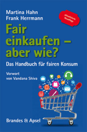 Fairer Konsum boomt. Er entspricht einer nahezu weltweiten Bewegung und Lebenseinstellung, die Konsum nicht verdammt, solange mit Herz und Verstand eingekauft wird. Die Verbraucher wollen wissen, wo sie fair gehandelte Lebensmittel bekommen. In welchem Laden T-Shirts hängen, die nicht von Kindern zusammengenäht worden sind. Wo sie eine Reise buchen können, bei der auch das Zimmermädchen einen gerechten Lohn erhält. Oder woran sie erkennen können, welcher Investmentfonds wirklich nachhaltig anlegt. Fair einkaufen - aber wie? Hier finden Verbraucher und Verbraucherinnen alles, um sich zurechtzufinden: ausführliche Hintergrund­infos über den Fairen Handel, über Faire Mode, Faire Geldanlagen, Faire Elektronik und Faires Reisen. Außerdem bietet das Buch jede Menge Adressen, Weblinks, Literaturempfehlungen und Einkaufstipps. Hilfreicher Wegweiser im Einkaufswirrwarr: »Der gut aufgebaute und gegliederte Rat­geber bietet nicht nur viele Tipps, sondern auch zahlreiche Hintergrund­informationen - zu Herstellungsprozessen und kritischen Warenprüf­organisationen oder der Herkunft von Begriffen wie ›Nachhaltigkeit‹.« (WAZ)