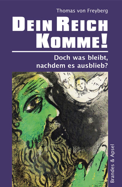 Thomas von Freyberg ist ein faszinierendes Spätwerk gelungen. In einem fulminanten Bogen untersucht er das jüdische und christliche Heilsversprechen bis in seine säkularen philosophischen Verästelungen in der Gegenwart. Er interpretiert dabei einen Jahrtausende alten religionswissenschaftlichen, philosophischen und auch soziologischen Diskurs, der latent in unserer Kultur und Gesellschaft präsent ist: Die Utopie von einer gerechten Gesellschaft der Gleichen und Freien! Einer der sechs roten Fäden führt schließlich zum vielleicht wichtigsten Thema des Werkes, der sich durch alle sechs Teile zieht und schließlich auch im Titel landet: Dein Reich komme! Die Utopie von einer gerechten Gesellschaft der Gleichen und Freien tauchte bei den Propheten Israels im 8. und 7. Jahrhundert v. Chr. auf und erklärte dort die drohende Katastrophe der beiden Königreiche Israel und Juda als Gericht Gottes. Im babylonischen Exil wurde diese Utopie zur großen Verheißung des alleinigen und einzigen Gottes der Welt für Israel und alle Völker. Festgehalten in der Heiligen Schrift lebte die große Verheißung weiter. Als Hoffnung, Sehnsucht und Bitte: Dein Reich komme! Und als Verzweiflung, Elend und Stachel: Was bleibt, nachdem es ausblieb? Es ist vor allem dieses Thema, das die Arbeit Freybergs weit über die ursprünglich konzipierten Grenzen hinaustrieb: über Luther zu den großen Aufklärern Spinoza, Lessing und Kant und schließlich zur Dialektik der Aufklärung Adornos und Horkheimers bis in die Gegenwart des 21. Jahrhunderts.