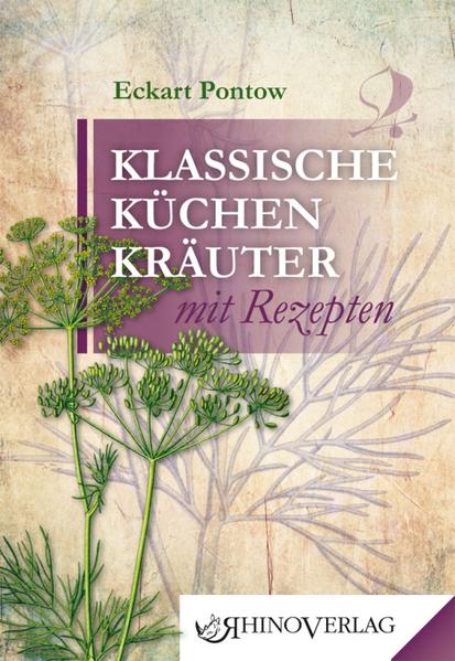 Von Bärlauch bis Zwiebel beschreibt Eckhart Pontow 21 klassische Küchenkräuter. Darunter befinden sich neben bekannten auch zu Unrecht in Vergessenheit geratene wie Giersch, Portulak, Sauerampfer oder der Kleine Wiesenknopf. Tipps für die Verwendung und jeweils ein Kochrezept ergänzen die Beschreibungen. Klassische Küchenkräuter mit Rezepten ist der zweite Band aus der Rhino Westentaschen-Bibliothek des RhinoVerlages. Die „Kleinen Rhinos“ sind kleine, feine Geschenkbücher mit einem breiten Themenspektrum und vermitteln prägnante, kurzweilige und anschaulich bebilderte Informationen. Dazu gehören wichtige Ratgeber-Themen wie Gesundheit und Essen aber auch Themen mit unterhaltend-informativem Charakter und regionale Themen mit überregionaler Ausstrahlung.