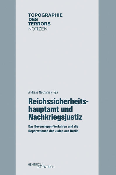 Reichssicherheitshauptamt und Nachkriegsjustiz | Bundesamt für magische Wesen