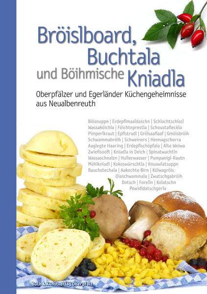 Wo Räiapirzln auf Bröislboard treffen, dort liegt der schmucke Marktflecken Neualbenreuth, dessen Einwohner zusammen mit früheren Bewohnern des angrenzenden böhmischen Egerlandes die Rezepte zu diesem Buch geliefert haben. Die Region hat eine ungewöhnliche Vergangenheit. Lange gehörte sie gleichzeitig zum Kloster Waldsassen und zur freien Reichsstadt Eger. Das hat sich auch kulinarisch niedergeschlagen. Im Ort am Fuße des Tillenbergs trifft die Böhmische Küche auf die Oberpfälzer, konkurriert die Egerländer Kost mit der des Stiftlands. Räiapirzln, Liwanzen und Böhmische Knödel werden hier ebenso gern gekocht wie Dotsch, Bröislboard und Schoppala. Das Kochbuch nimmt den Leser mit auf eine kulinarische Entdeckungsreise in eine Region, die durch das Sibyllenbad wieder ganz nah ans Böhmische Bäderdreieck Marienbad, Karlsbad und Franzensbad herangerückt ist. Garniert sind die vielen althergebrachten Gerichte aus der Oberpfalz und dem Egerland mit touristischen Schmankerln, witzigen Mundartbeiträgen, historischen Betrachtungen und jeder Menge Brauchtum.