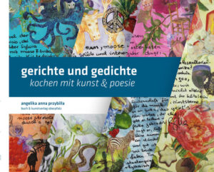 In ihrem Erstlingswerk bringt Angelika Anna Przybilla ihre drei großen Leidenschaften unter einen Hut: das Schreiben, das kreative Gestalten und das Kochen. Ausgehend von ihrem zwölfteiligen Kunstzyklus „Moose und Britta“ - einer Bildergeschichte von einem unsterblich in eine Bärendame verliebten jungen Elch - entstand im Stile eines Poesie- albums ein Biokochbuch mit erprobten Lieblingsgerichten der Autorin und deren Freun- den, die sich gut mit frischen Zutaten nachkochen lassen, ganz im Sinne von Slow Food sowie von regionaler und saisonaler Kochphilosophie. „Moose“ zieht in die weite Welt hinaus und findet sein Glück mit „Britta“ schließlich daheim in den eigenen vier Wänden. Dort lassen sie sich ein einfaches Butterbrot mit Schnittlauchröllchen, Beates Orangentarte, Petras feine Forellenmousse, Tanjas Curry, die göttliche Schnitzelpfanne und die vielen anderen Köstlichkeiten, deren Rezepte die beiden auf ihrer Reise gesammelt haben, schmecken. „gerichte und gedichte“ ist ein Kochbuch mit Kunst und Poesie für alle, die Freude an gesunder Ernährung, am gemeinsamen Kochen und an kulinarischer Abwechslung haben. Das Buch spannt den Bogen von Tommis sommerlicher Pastaschüssel bis zum tomatigen Garnelen- pfännchen, von der Tafelspitz mit Mutters toller Meerrettichsoße bis zu Vatis Eierschwammerl- pfanne, von den Seugaster Rindsrouladen bis zu Sabines Frischkäse-Birnen-Nachspeise, von Lauras Pralinen-Haselnusskuchen bis hin zu Sylvias Schwimmtorte. Wem läuft da nicht das Wasser im Mund zusammen?   Beim Lesen der Rezepte und der begleitenden Texte des Werks, das im Buch & Kunst- verlag Oberpfalz erschienen ist, spürt man die Leidenschaft, mit der die Autorin aus Aschach im Landkreis Amberg-Sulzbach ihre Kochphilosophie vertritt. Man spürt, dass hier jemand schreibt, dem es ein echtes Anliegen ist, die Freude am Kochen und an Slow Food weiterzugeben und der weiß, wovon er schreibt, wie die vielen praktischen Küchentipps, die in einem eigenen Kapitel zusammengefasst sind, zeigen. Das Buch macht Lust darauf, mal wieder Freunde und Bekannte einzuladen und es zeigt auch Wege auf, wie man den Aufwand und die Arbeit danach, vor der viele einen wahren Horror haben, gut gemeinsam meistern kann. Das Buch, das auch mit tollen Foodfotos sowie dem Bilderzyklus von „Moose und Britta“ illustriert ist, besteht aus im Alltag vielfach erprobten Lieblingsrezepten, die ziemlich „gelingsicher“ und eine Bereicherung jeder Tafel sind. Für den kleinen Hunger oder Schleckermäuler sind ebenso Rezepte dabei wie für ein opulentes Festmahl.