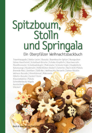 Was wäre die Advents- und Weihnachtszeit ­ohne die verführerisch duftenden Kipfala,­ ­Bussala und Springala, ohne die verlockend aussehenden Krapfala, Ringala und Tatzala, ohne die mit Schoklaad oder Zuckerguss überzogenen Lebkouchn und fruchtigen Stolln? Mit den richtigen Rezepten ist es gar nicht so schwer, ungewöhnliches weihnachtliches Naschwerk auf den Teller zu bringen. In diesem Buch verraten Dutzende von erfahrenen Oberpfälzer Weihnachtsbäckerinnen und -bäcker ­ihre Lieblingsrezepte. Sie spannen den Bogen von einfachen Butterplätzchen, Spitzbuben, Spritz­gebäck, Kartoffellebkuchen und Vanillekipferln bis hin zu raffinierten Kreationen wie der „Nou-Achte-Nascherei“, den „Schnoittnbecka Vögala“ und den „Dr.-Eisenbarth-Lockn“. Garniert sind die über 150 Plätzchen-, Lebkuchen-, Makronen-, Stollen und ­Kuchenrezepte mit vielen Tipps fürs Backen sowie interessanten Anmerkungen und Beiträgen über das ungewöhnliche weihnachtliche Brauchtum in der Region. Da sind zum Beispiel ein Plätzchen ­backender Pfarrer, ein berühmter Papierkrippen-Maler, die Kunst des Springala-Backens und das Niklas-­Gogern, bei dem es manchmal ganz schön zur ­Sache geht. Natürlich kommen auch die Krippenschnitzer - an einigen Orten einfach Stücklmacher genannt - zu ihrem Recht. Ein wunderschönes Buch, das Lust aufs Backen macht und den Leser durch die staade Zeit begleitet. Mit dem Kauf dieses Buches unterstützen Sie zudem die Aktion „Lichtblicke“ des Verlagshauses Oberpfalz-Medien, die es sich zur Aufgabe gemacht hat, unverschuldet in Not geratenen Menschen wieder auf die Beine zu helfen.