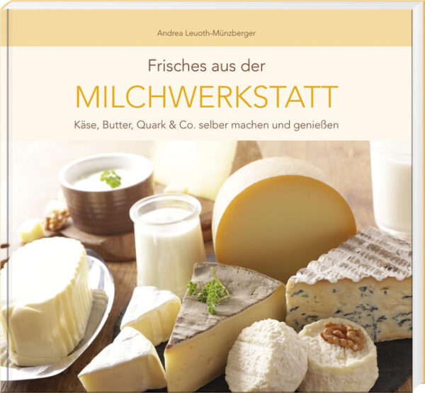 Den ersten selbstgemachten Käse in den Händen zu halten - dieses Gefühl sollten Sie sich nicht entgehen lassen! Von Butter, Joghurt und Quark ganz zu schweigen … Zuhause Käse & Co. herzustellen ist nicht so schwer, wie viele meinen. Und die Utensilien, die Sie dafür brauchen, befinden sich bestimmt schon in Ihrer Küche! Mit diesem Buch und den darin enthaltenen Schritt-für-Schritt-Anleitungen steht der Herstellung eigener Milchprodukte nichts mehr im Weg. Also: Ran an die Töpfe, Schüsseln und Siebe - und los geht’s in der Milchwerkstatt!