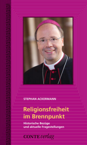 Bischof Stephan Ackermann hielt am 18. Februar 2014 auf Einladung der Union Stiftung einen bemerkenswerten Vortrag zum Thema: Religionsfreiheit im Brennpunkt, Historische Bezüge und aktuelle Fragestellungen. Die Bedeutung der Religionsfreiheit für die Kirche, verstanden als Freiheitsrecht des Individuums, als Garantie zum Schutz des eigenen Glaubens auch und gerade gegenüber einem säkularen Staat, ist für Bischof Ackermann ein ganz zentrales Anliegen im aktuellen geistig-theologischen Diskurs. Vom Mailänder Edikt und den Bezügen des römischen Kaisers Konstantin zur Bistumsstadt Trier bis zum Zweiten Vatikanischen Konzil und in unsere unmittelbare Gegenwart hinein, spannt der Trierer Bischof Stephan Ackermann den Bogen seiner theologisch-ideengeschichtlichen Betrachtung. Er geht dabei ein auf aktuelle Bedrängungen von Christen in ihrer Religionsfreiheit bis hin zur staatlichen Verfolgung, nimmt aber auch Stellung zum schwierigen Thema der Säkularisierung unserer Gesellschaft und den damit verbundenen neuen Herausforderungen für die Kirche in einer sich verändernden Welt.