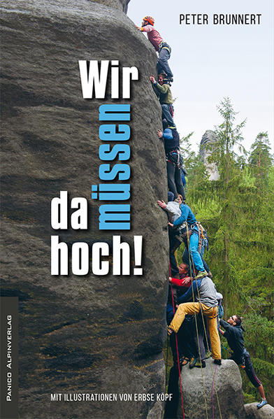 Pflichtlektüre für alle, die schon immer gewußt haben, dass beim Klettern auch gelacht werden darf. Peter Brunnert hat etliches am eigenen Leib mitgemacht, was ihr euren schlimmsten Feinden nicht wünschen würdet und Erbse Köpf hat die abgedrehten Geschichten kongenial illustriert.