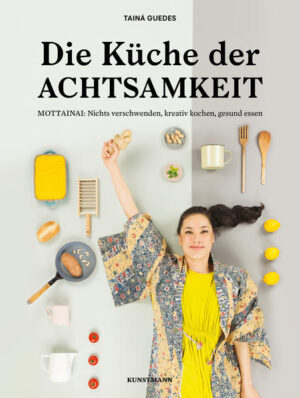 Handfestes Kochbuch, persönliche Geschichte und Ernährungsphilosophie in einem: Dieses wunderschöne Buch zelebriert eine achtsame Küche, die viel mehr bedeutet als sich irgendwie zu ernähren. Aufmerksam sein, sich verbunden fühlen - und das Leben auskosten bis aufs kleinste Reiskorn... Mottainai - das ist ein zentraler Begriff in Tainá Guedes’ Küche der Achtsamkeit. Er stammt aus dem Buddhismus und meint den Respekt vor den Dingen und das Bestreben, entsprechend mit ihnen umzugehen und nichts zu verschwenden. Tainá Guedes begegnete ihm, als sie - ihr Gastronomie-Diplom und mehrere Jahre Kocherfahrung in einem japanischen Restaurant im Gepäck - nach Japan reiste, um dort die traditionelle buddhistische Shojin-Ryori-Küche, die »Küche der Hingabe«, zu studieren und zu erlernen. In diesem Buch zeigt Tainá Guedes in 50 Rezepten, was achtsam kochen, was Mottainai für sie bedeutet und wie sie diese Idee mit ihren eigenen Vorstellungen einer gesunden, zeitgemäßen und glücklich machenden Küche kombiniert: In zehn Kapiteln mit poetischen Fotos und Illustrationen nimmt sie uns mit auf eine inspirierende und sehr persönliche Reise durch ihr Küchen-Universum, in dem sich bewusste Ernährung und Kreativität, Gesundheit und lustvolles Essen nicht im Wege stehen, sondern aufs Schönste ergänzen.