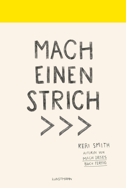 Mit MACH DIESES BUCH FERTIG hat Keri Smith schon einmal eine neue Form des Buches erfunden und alle Regeln außer Kraft gesetzt, die bis dahin für den Umgang mit Büchern galten. Ihr neues Buch MACH EINEN STRICH ist ebenso revolutionär und radikal einfach: Man braucht dazu nicht mehr als einen Stift - und einen Strich, einen einzigen langen Strich. Also schnapp dir einen Stift. Setz ihn aufs Papier. Und mach einen Strich.Dein Strich wird von einer Seite auf die nächste wandern, er wird im Buchfalz verschwinden, er wird über die Kanten der Seiten hüpfen. Er wird versteckt, durchtrennt, jemand anders übernimmt ihn für eine Weile. Er wird Dinge umkreisen, in Schreibschrift übergehen, er wird schnell werden und langsam - oder ganz zum Stillstand kommen. Er wird ein riesiges Labyrinth zeichnen, explodieren und das Buch vorübergehend verlassen. Er überwindet Hindernisse, verknüpft lose Enden und entwickelt eine befreiende Energie. Dein Strich wird ein Abenteuer, eine überraschende Reise in den Kopf und die eigenen Gefühle, ein aufregendes Spiel, das grenzenlose Kreativität in Gang setzt. Denn, wie Keri Smith sagt: Ein Strich ist ein Punkt, der sich auf den Weg macht.