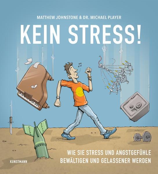 Es gibt kein Leben ohne Stress, er gehört zum Menschsein. Doch zu viel Stress verursacht Angstgefühle und Krankheiten. Mit suggestiven Bildern und kompetenten Texten hilft dieses Buch, Stress abzubauen und richtig damit umzugehen. In den Anfängen der Menschheit diente das Stressempfinden dazu, besser auf Gefahren reagieren zu können: Stress half beim Fliehen oder beim Kämpfen. Auch heute ist ein gewisses Stresslevel nützlich, es motiviert uns dazu, Dinge zu erledigen. Ein zu hohes Stresslevel jedoch führt zu Anspannung, Angstgefühlen, Energie- und Schlaflosigkeit. Starker, permanenter Stress gilt als Ursache von Herzkrankheiten, Schlaganfällen und Krebs. Wie erkennt man Stressfaktoren im Alltag? Mit welchen Methoden lässt sich Stress vermindern? Und wie können wir lernen, damit umzugehen? Matthew Johnstone und Dr. Michael Player gehen diesen Fragen nach und zeigen, wie man die Denkmuster erkennt, die zu Stress führen, und sich daraus befreien kann. Sie stellen wirksame Entspannungsmethoden vor und erklären, wie ein anderer Umgang mit unserem Körper, unserer Zeit und unseren Beziehungen positiv auf das eigene Stressempfinden wirkt. Dieses Buch hilft, Stress so zu begegnen, dass er uns nicht schaden kann. Stress verstehen und bewältigen - humorvoll illustriert, leicht verständlich und wissenschaftlich auf dem neuesten Stand.