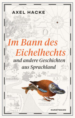 Axel Hackes Sprachland ist das einzige Land der Welt, das ausschließlich aus Sprache besteht, in dem die Zeit in Verwöhnminuten gemessen wird, die Menschen in Schlafanfallbüros arbeiten und sich Eichelhecht und Aschenpudel Gute Nacht sagen. Wer gerne reist, der mache sich auf ins Sprachland. Dort sind die Menschen nicht an der schnöden Wirklichkeit regelgerechten Redens und korrekten Schreibens interessiert, sondern am Gegenteil: am Falschen, auch am Lächerlichen, am Hoch- und Tieftrabenden, am Irritiertsein, dem kurzen Stutzen und an der Poesie sowie dem Nachdenken, das sich daraus ergibt. Hier wird die Zeit in Verwöhnminuten gemessen, die Menschen arbeiten in Schlafanfallbüros, tragen Ganskörpertattoos, und das Wort Reißverschluss schreiben sie Rajs-ferszlus. Es haben Arten überlebt wie der Eichelhecht, der Rächerlachs und der Aschenpudel, es wachsen schwarzäugige Erbsen und die seltenen Tiftrienen. Es gibt gerade und gebogene Zahlen, und man isst gebratene Caprihosen sowie Gerichte mit schönen Namen wie Kleine Kopffüßer ertranken. Aus Axel Hackes Reise in dieses nahe und doch ferne Land ist ein lustiges, verträumtes, versponnenes Sprachspielbuch entstanden. Große Kunst. Und ein noch größeres Vergnügen.